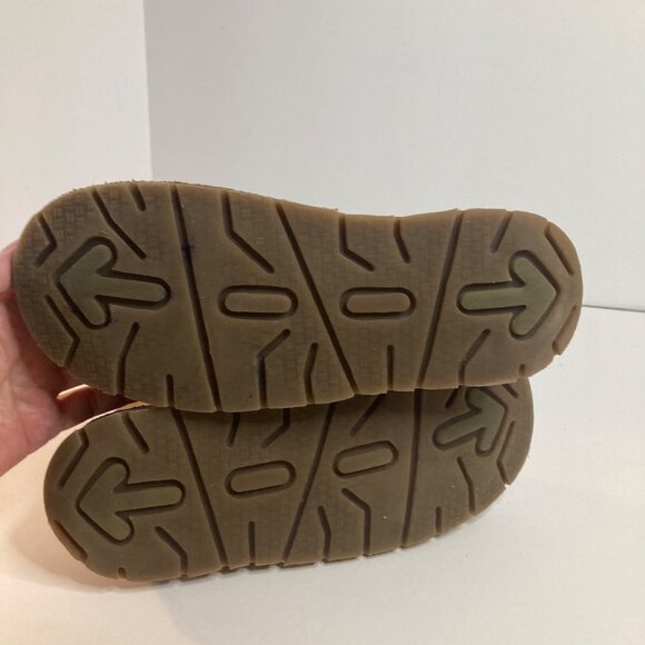 Mens Ruff Hewn Leather Lace Chukka Shoe Boots 8 Made in Spain Brown - Picture 6 of 8